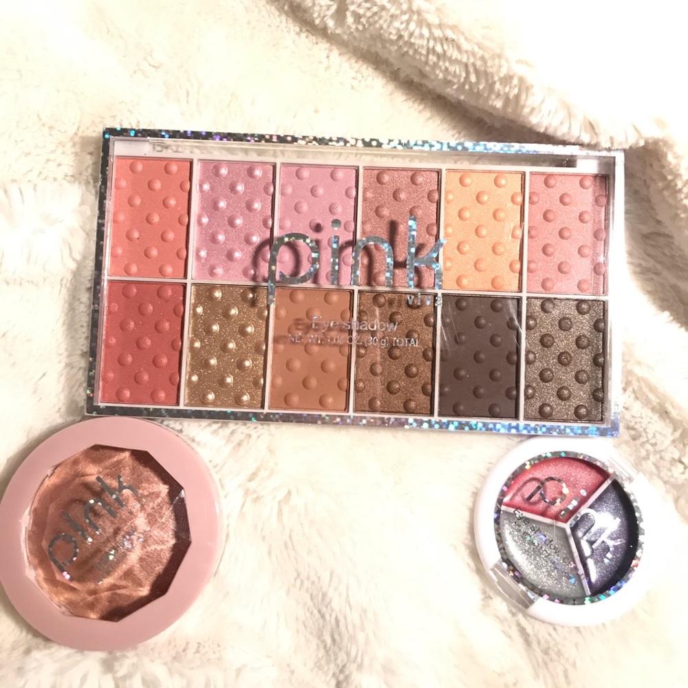 Pink viva makeup set